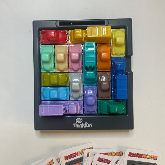 ThinkFun 5000 Rush Hour Traffic Jam Logic Game Complete with Bag (No Box) - Picture 3 of 9